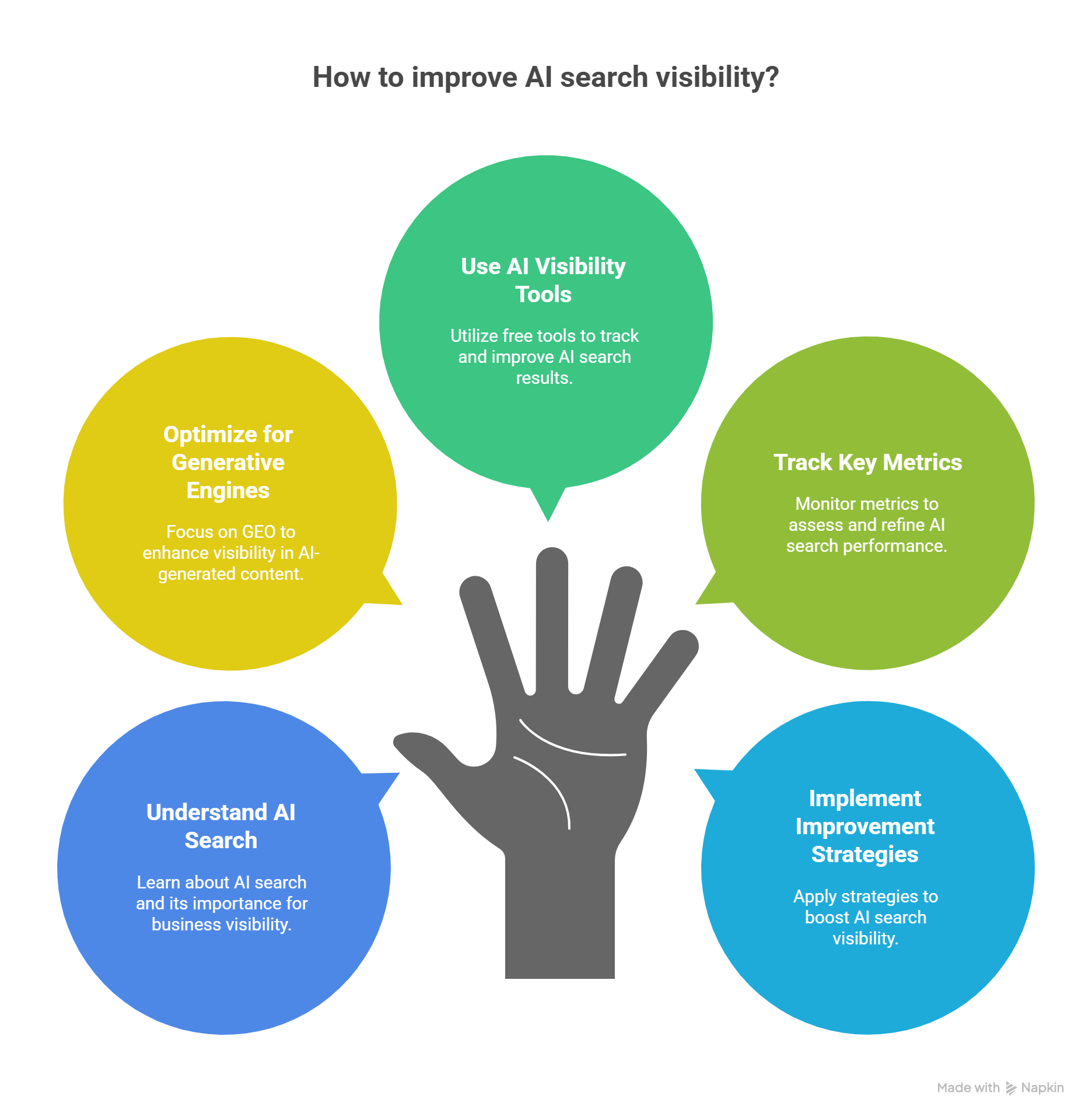How to improve AI search visibility