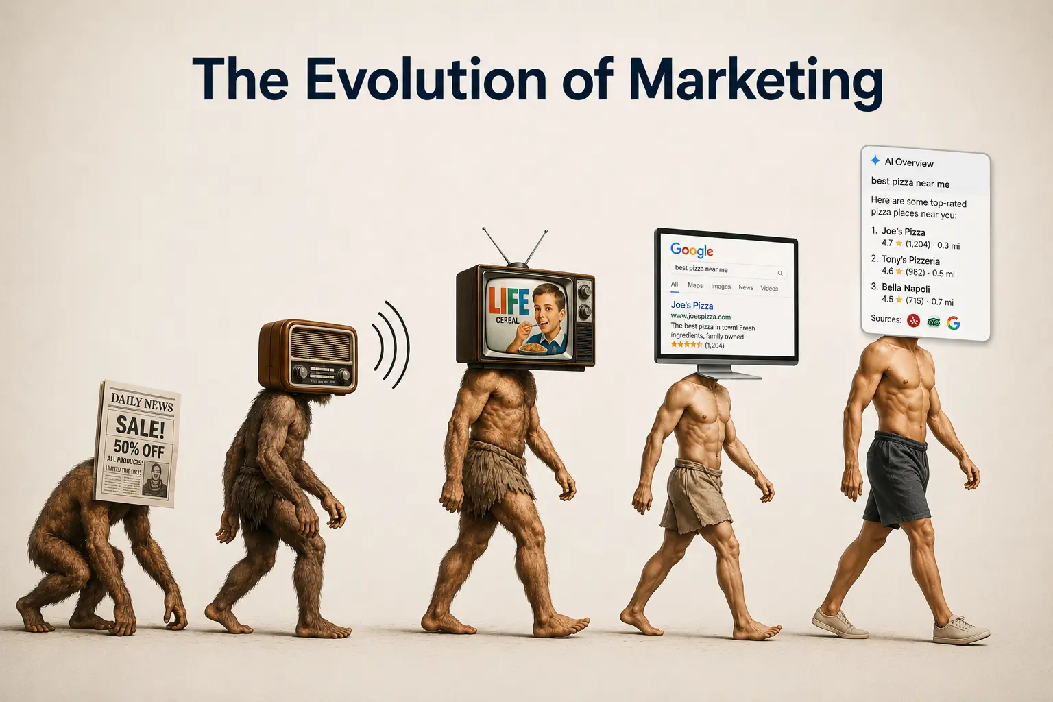 The evolution of digital marketing